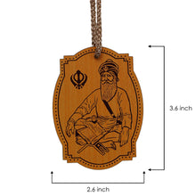 Baba Deep Singh - Light Brown - Punjabi Car Hanging